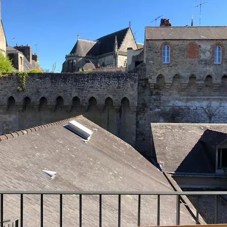 Apartament Vue Sur Remparts - Coeur De Vannes- 2ch *