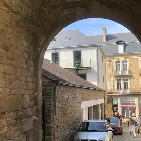 Vue Sur Remparts - Coeur De Vannes- 2ch Apartament